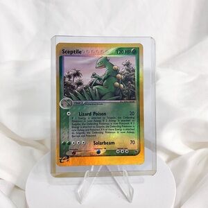 Vintage Reverse Holo 2003 Sceptile E-Reader Pokemon Card